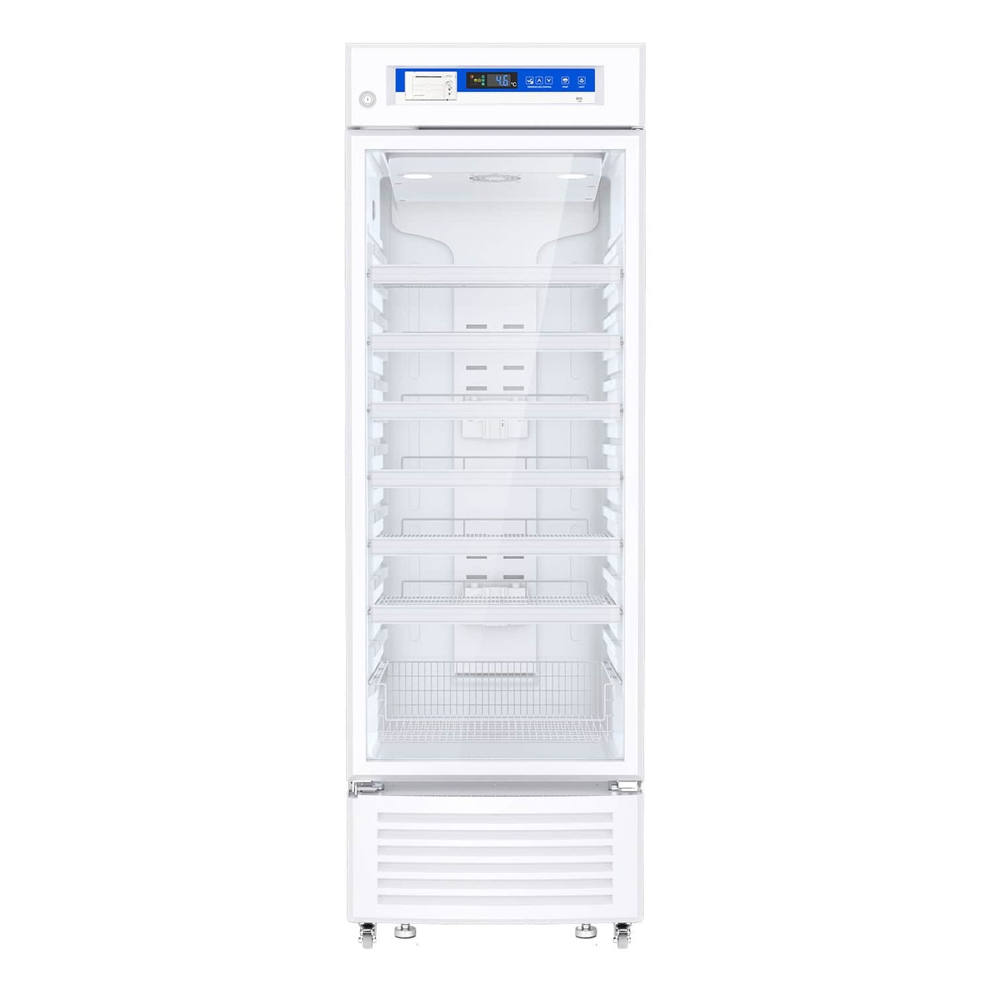 Medikamenten-Kühlschrank YC-395 Bedienfeld - Alarmanzeige bei Temperaturabweichung, digitale Steuerung - Med-Praxisbedarf