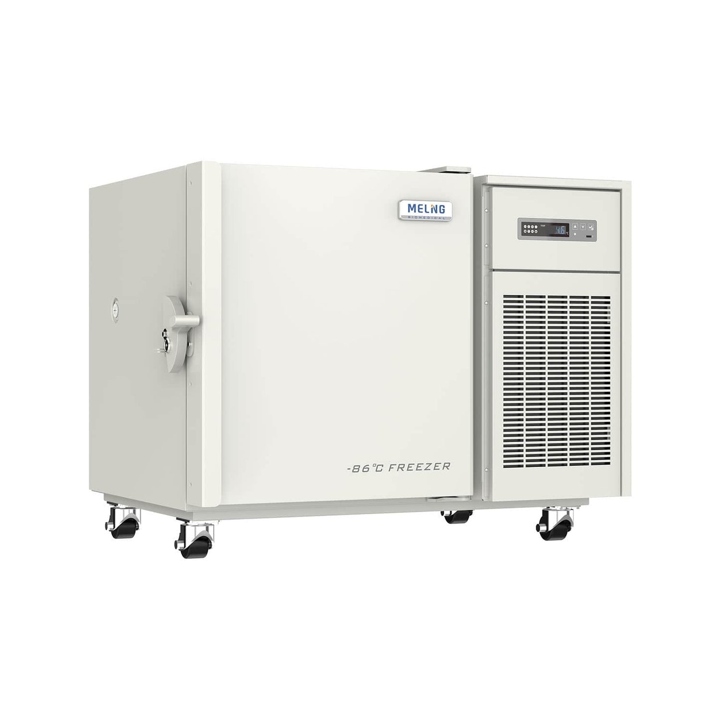 ULT-Gefrierschrank DW-HL100 -40 bis -86°C - Innenraum mit Edelstahlregalen und Temperaturanzeige - Med-Praxisbedarf