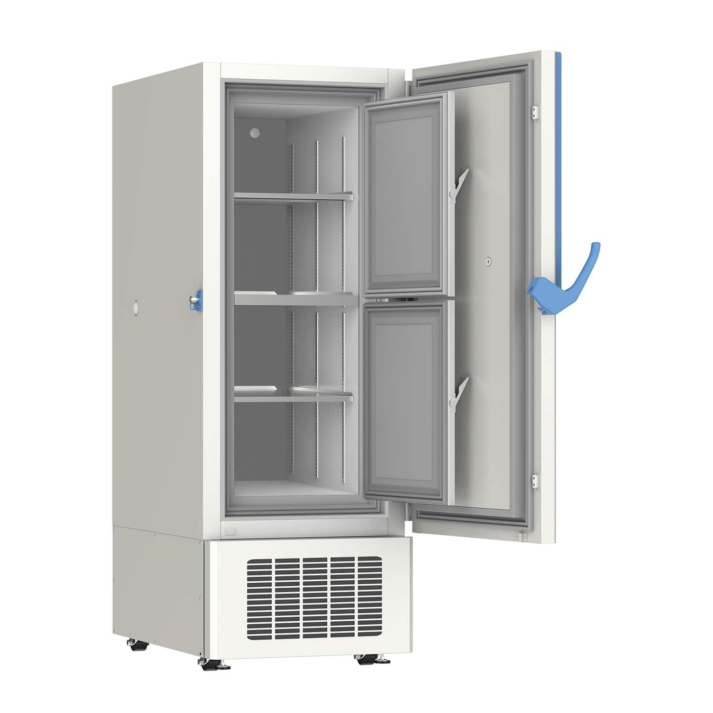 ULT-Gefrierschrank DW-HL398 Innenraum - Edelstahl-Regale für Probenlagerung bei -86°C - Med-Praxisbedarf