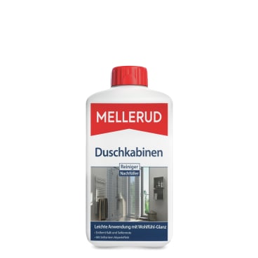 MELLERUD Duschkabinen Reiniger - entfernt Kalk und Seifenreste in einem Schritt - Med-Praxisbedarf