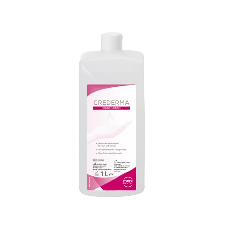 Handwaschlotion Crederma ohne Duftstoffe - für sensible Haut in Praxis und Klinik - Med-Praxisbedarf