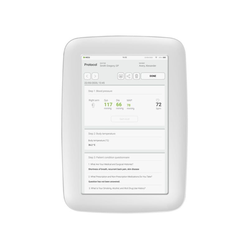 MESI mTABLET Protokoll App - Software für standardisierte Patientenprotokolle in Kliniken - Med-Praxisbedarf