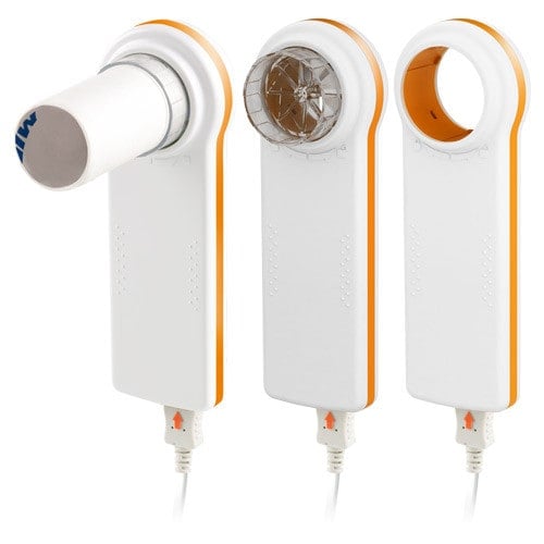 MiniSpir New PC-basiertes Spirometer - Gerät für Lungenfunktionstest und Diagnostik - Med-Praxisbedarf