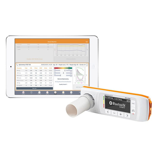New Spirobank II Smart Spirometer - Bluetooth für iOS/Android Tablet - Med-Praxisbedarf