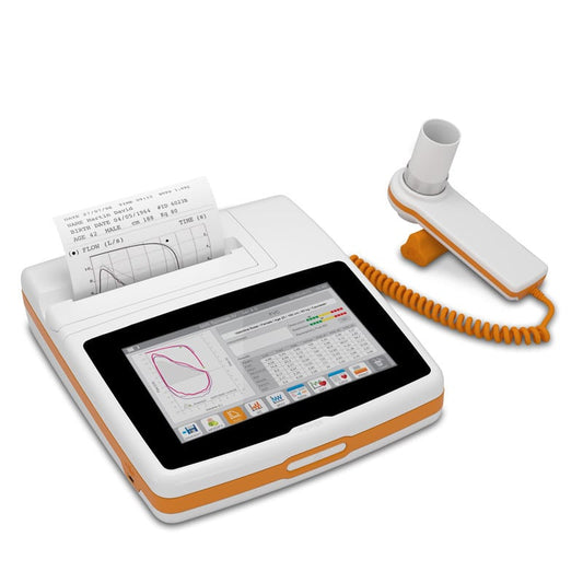 New Spirolab Desktop-Spirometer - Lungenfunktionsdiagnostik Stand-Alone Gerät - Med-Praxisbedarf