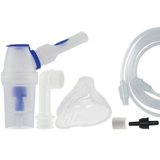 MicroDrop AV-Set Universal - Inhalationsset für Kinder von 1 bis 3 Jahren, komplettes Set - Med-Praxisbedarf