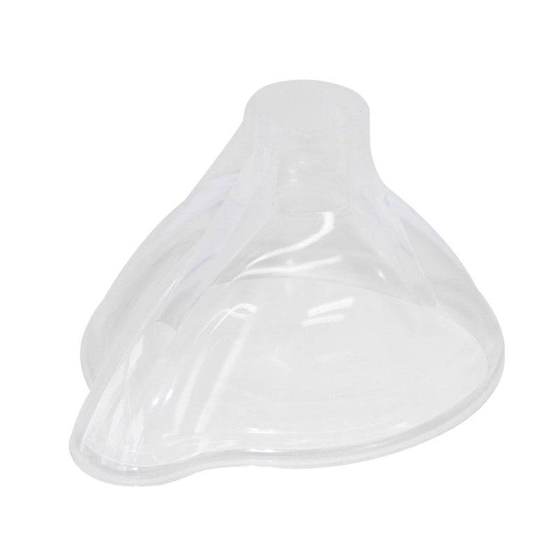 MicroDrop® Mesh Erwachsenenmaske für Inhalationstherapie - mit passendem Adapter - Med-Praxisbedarf
