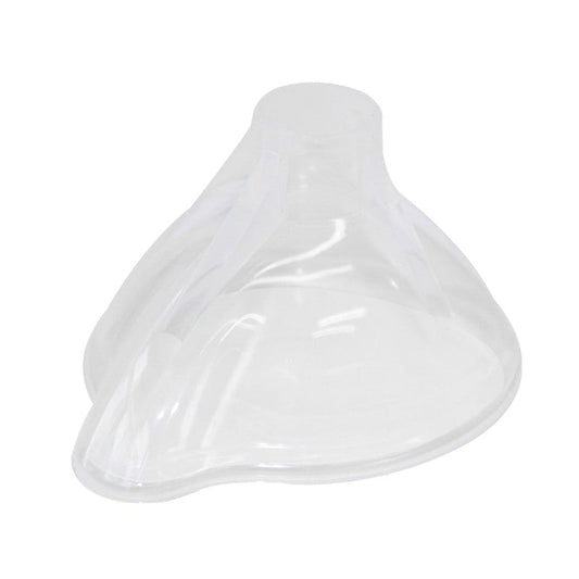 MicroDrop® Mesh Erwachsenenmaske für Inhalationstherapie - mit passendem Adapter - Med-Praxisbedarf