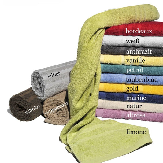 Handtuch Lünten Frottee 50x100 cm - weiches Baumwollhandtuch für Praxis und Klinik - Med-Praxisbedarf