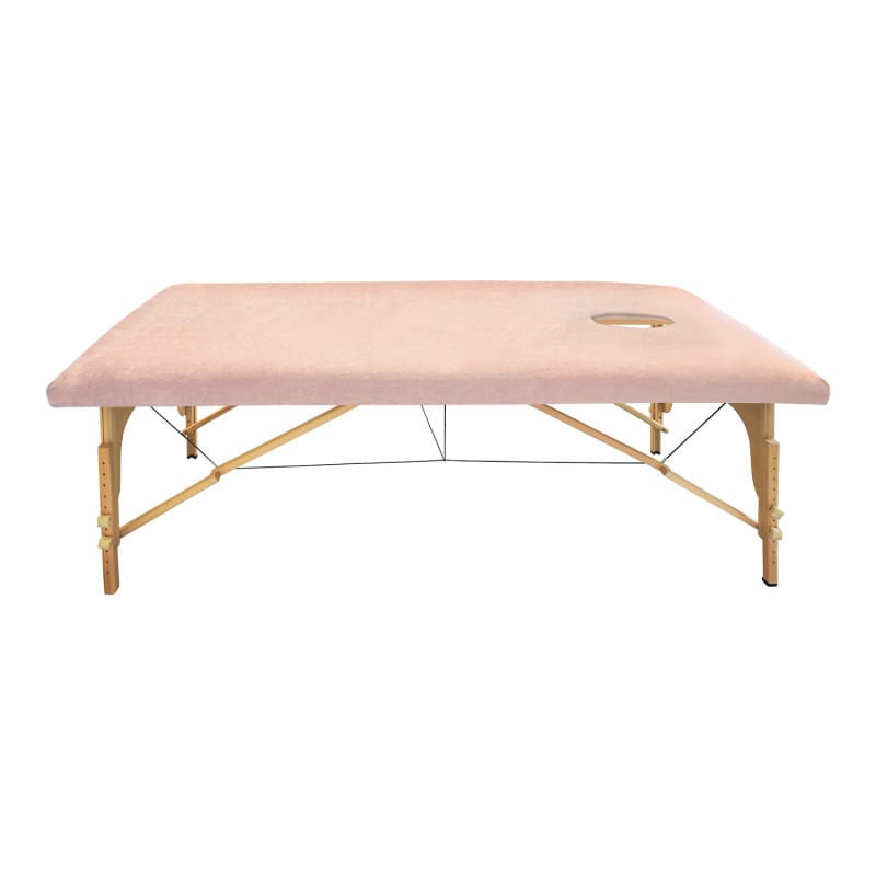 Bezug für Massagetisch in Beige - weiche Oberseite, schnelltrocknend - Med-Praxisbedarf
