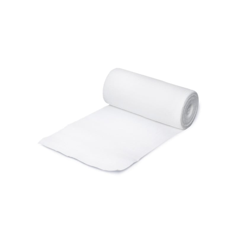 MaiMed-Ideal Binde dauerelastisch - Idealbinde mit kurzem Zug, latexfrei für stützende Verbände - Med-Praxisbedarf