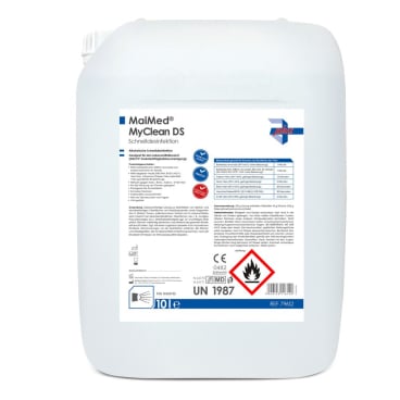 MyClean DS Schnelldesinfektion neutral Gebinde - praktische Kanister für die professionelle Flächenreinigung - Med-Praxisb...