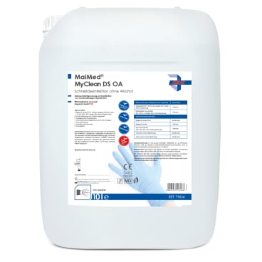 MyClean plus DS OA Desinfektion - Sprühflasche, schnelle Wirksamkeit - Med-Praxisbedarf