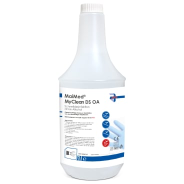 Schnelldesinfektion MyClean plus DS OA - alkoholfreie Flächendesinfektion - Med-Praxisbedarf