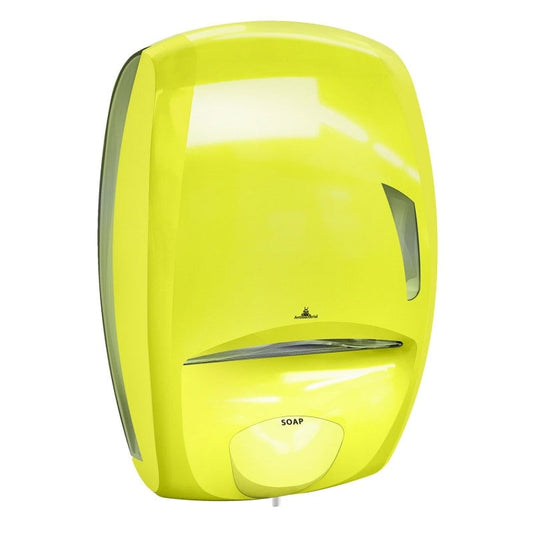 Mar Plast Antibacterial Duo Washroom - Kombi-Spender für Flüssigseife und Papierhandtücher - Med-Praxisbedarf