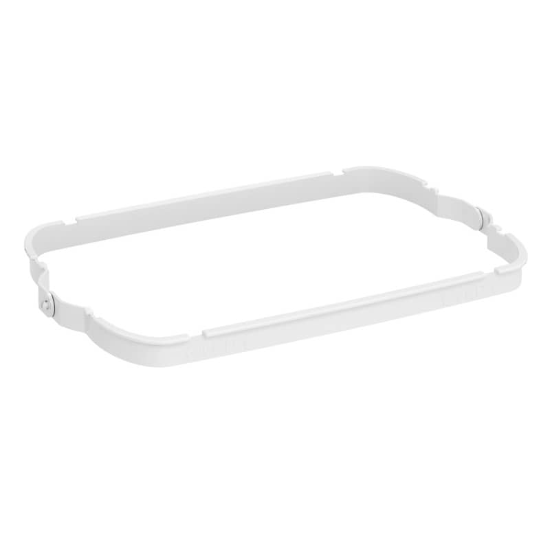 Müllsackhalter von Mar Plast - für Papierhandtuchsammler, 1,8 x 22 x 33 cm - Med-Praxisbedarf