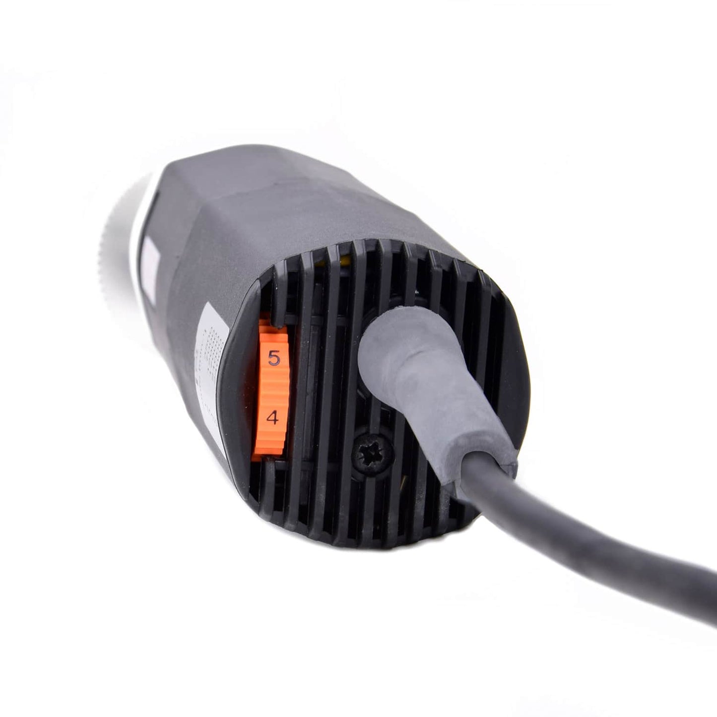 Elektrische Gipssäge Detailansicht - ergonomischer Griff und Sägeblatt, medizinisch - Med-Praxisbedarf