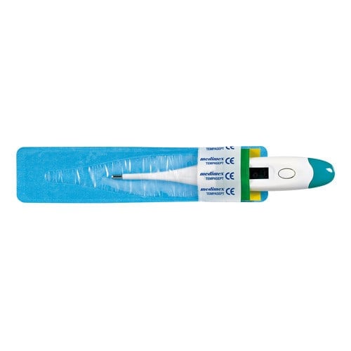 Thermometerschutzhüllen Testpackung von Medimex - für orale und axillare Fiebermessung - Med-Praxisbedarf