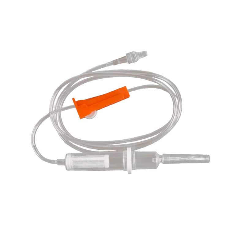 PPS Transfusion-Set - Set für Ozontherapie und Aderlass mit V-Rollklemme - Med-Praxisbedarf
