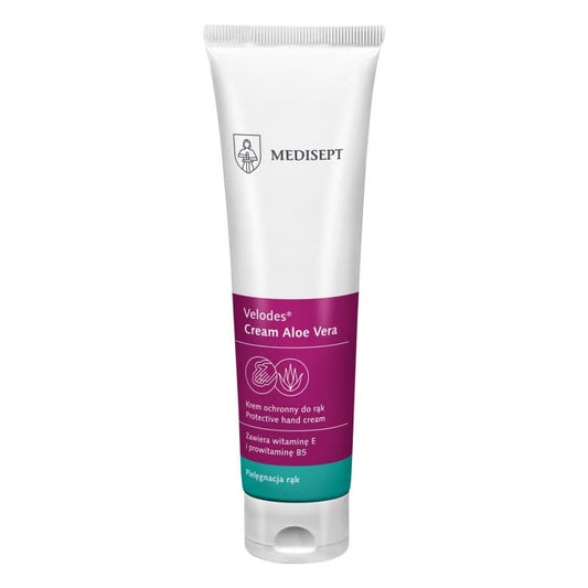 Velodes Cream Aloe Vera - sanfte Handpflege für medizinisches Personal, mit Aloe Vera - Med-Praxisbedarf
