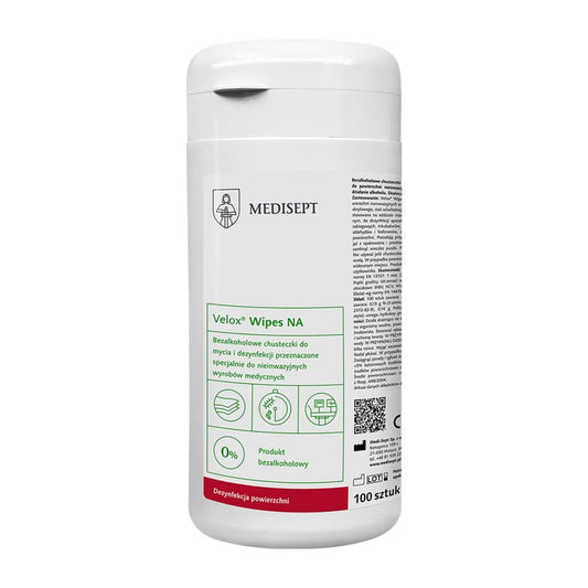 Velox Wipes NA Desinfektionstücher - alkoholfreie Tücher für nicht-invasive Medizinprodukte - Med-Praxisbedarf