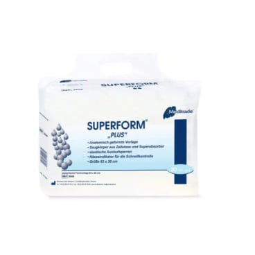 Inkontinenzvorlage Superform® Air - Saugkissen für bettlägerige Patienten - Med-Praxisbedarf