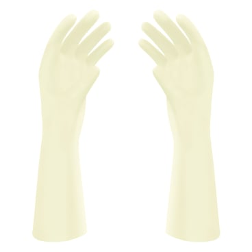 Latex OP-Handschuhe Reference - sterile Einmalhandschuhe für Operationsbereiche und sterile Bedingungen - Med-Praxisbedarf