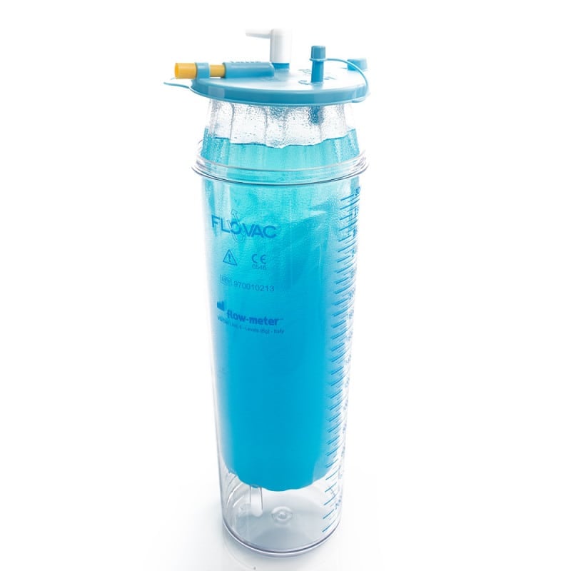 Flovac Einwegbeutel für Absaugflüssigkeiten - Steckverbindung Ø 14-16mm, von Medutek - Med-Praxisbedarf