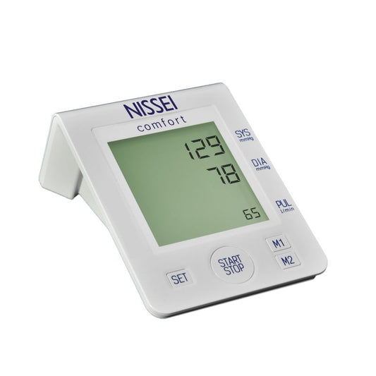 Nissei Comfort Oberarm-Blutdruckmessgerät - professionelle Messung, innovative Manschette - Med-Praxisbedarf