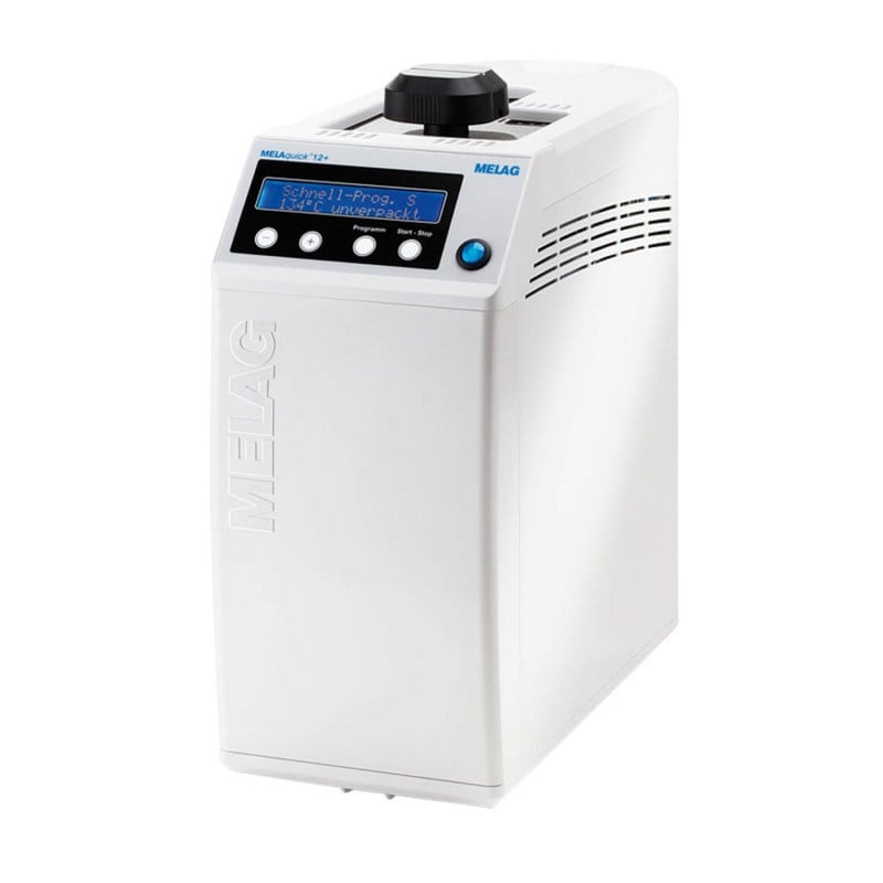 MELAquick 12+ p Schnell-Autoklav - stand-alone Sterilisator für Räume ohne Druckluft - Med-Praxisbedarf