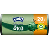Swirl® Öko Müllbeutel Reißfest, 20 Liter