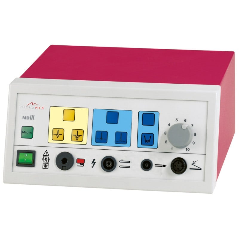 HF-Chirurgiegerät MD III von MicroMed - Elektrochirurgiegerät für Chirurgie und Ophthalmologie - Med-Praxisbedarf