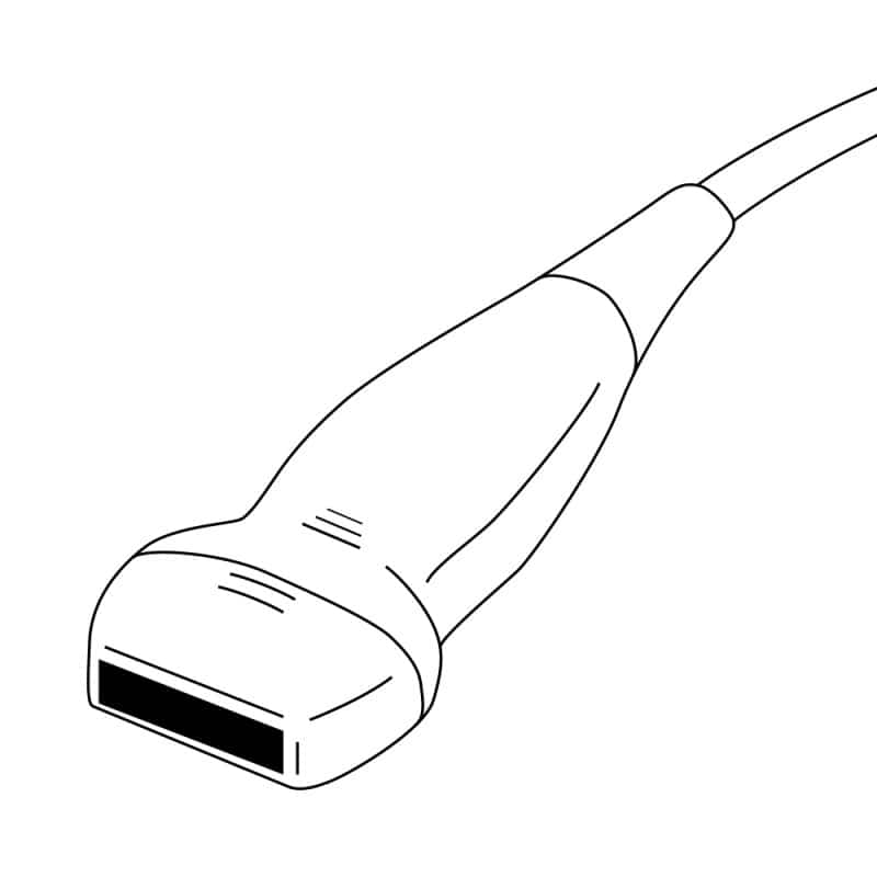 Linear-Sonde 75L38EB von Mindray - Ultraschallsonde für DP-Serie Geräte - Med-Praxisbedarf
