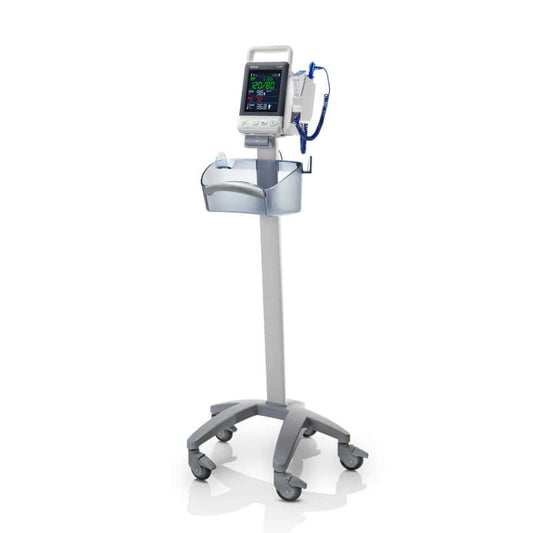 Rollstativ für Mindray Patientenmonitor - standsicheres Transportgestell für Klinik und Pflege - Med-Praxisbedarf