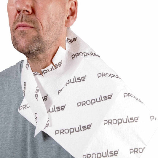 ProPulse Protect Schultercape für Ohrspülung - schützt Patientenkontamination - Med-Praxisbedarf