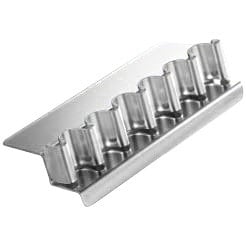 Ampullenständer von Mühlacker für 6 Ampullen - kompakte Abmessungen 11,5x5,6x3 cm - Med-Praxisbedarf