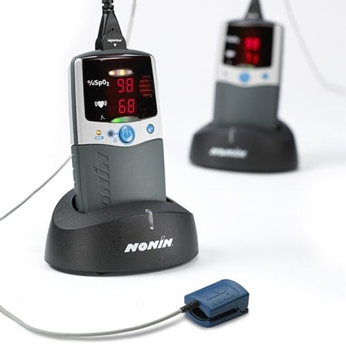 NONIN PalmSAT 2500A Handheld Pulsoximeter - robustes Gerät für den täglichen medizinischen Einsatz - Med-Praxisbedarf