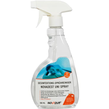 Desinfektions-Sprühreiniger Novadest UniSpray - gebrauchsfertig, viruzid, für Oberflächen - Med-Praxisbedarf