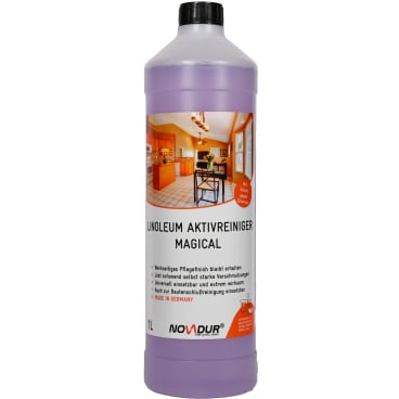 NOVADUR Linoleum Aktivreiniger Magical - konzentrierter Reiniger für starke Verschmutzungen - Med-Praxisbedarf