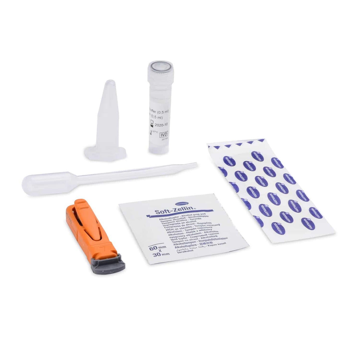 Zöliakie Schnelltest für zuhause - immunochromatographischer Testkit zur Diagnostik - Med-Praxisbedarf