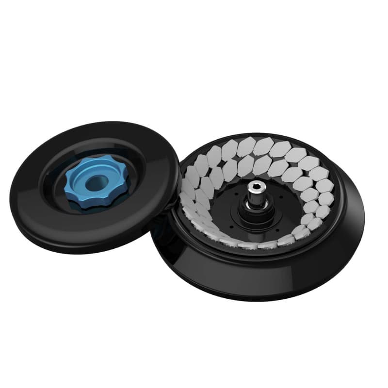 iFuge UC02R Rotor Detailaufnahme - Präzisionsgefertigte Aufnahmen für Labor - Med-Praxisbedarf
