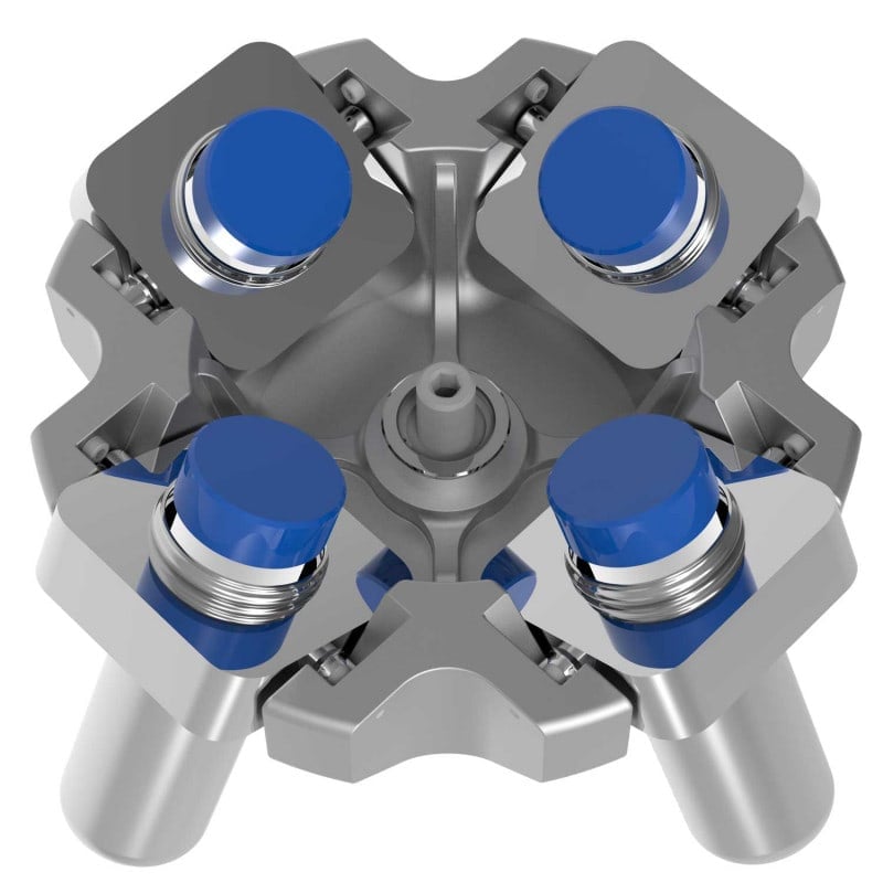 iFuge UC02R Rotor Seitenansicht - für iFuge UC02R Zentrifuge, Laborzubehör - Med-Praxisbedarf