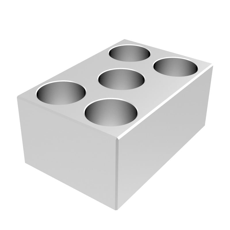 iTherm D150-1 Block für Trockenbad - präzise Temperaturübertragung, passgenau - Med-Praxisbedarf