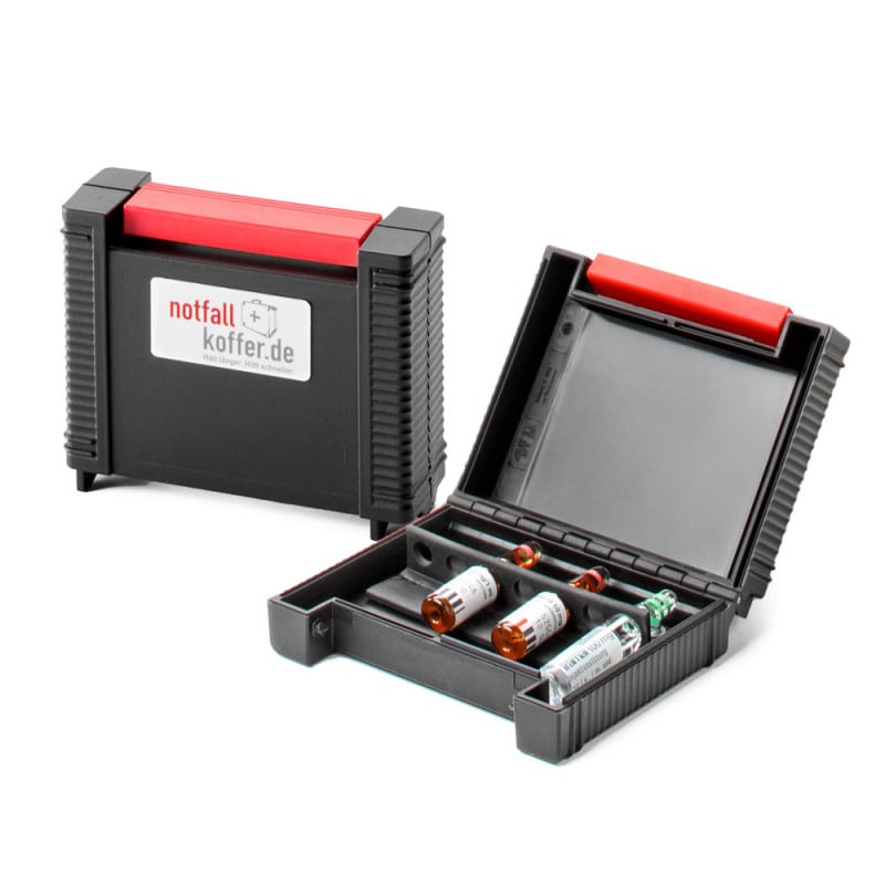 Ampullen-Box Transportbox für medizinische Ampullen - stabile Aufbewahrung in Praxis und Rettungsdienst - Med-Praxisbedarf
