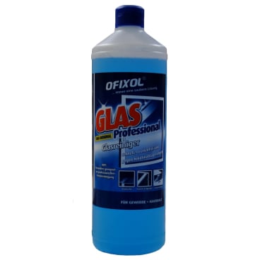 Glasreiniger Professional Ofixol - für wasserfeste Oberflächen, hinterlässt keine Streifen - Med-Praxisbedarf