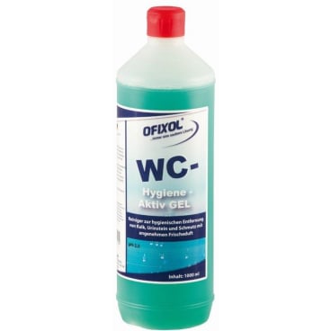 WC Reiniger Aktiv Gel blau - speziell für den sanitären Bereich - Ofixol von Med-Praxisbedarf