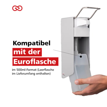 ingo-man classic Eurospender OPHARDT - Wandmontage für Lotion und Desinfektionsmittel - Med-Praxisbedarf