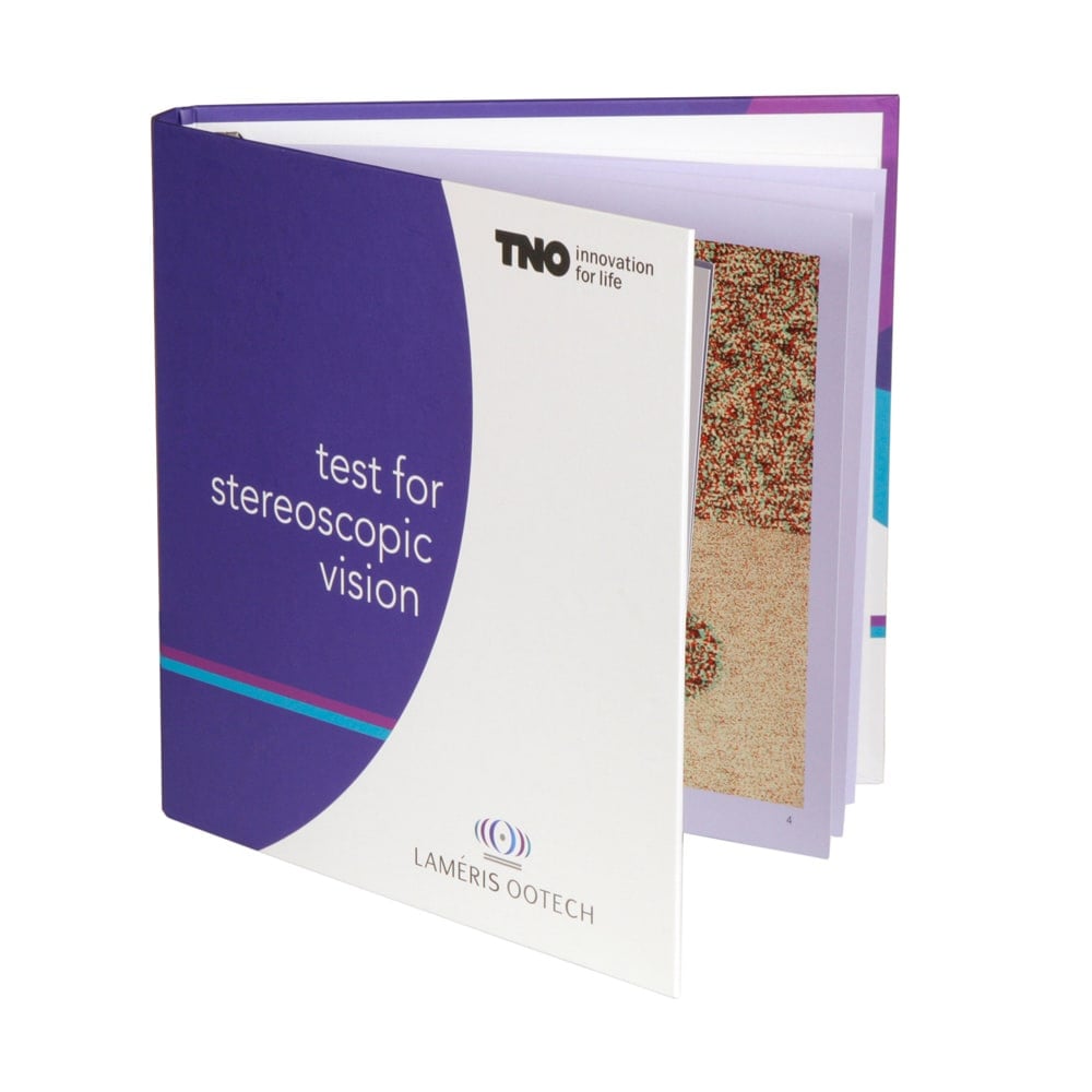 TNO Stereotest Gerät für Augenoptik - Test des räumlichen Sehens, Diagnosehilfe für Sehstörungen - Med-Praxisbedarf