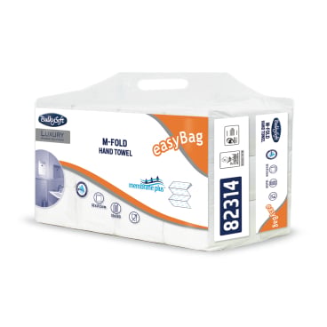 BulkySoft Membrane Falthandtücher 3-lagig - hohe Saugfähigkeit für Arztpraxis und Klinik - Med-Praxisbedarf