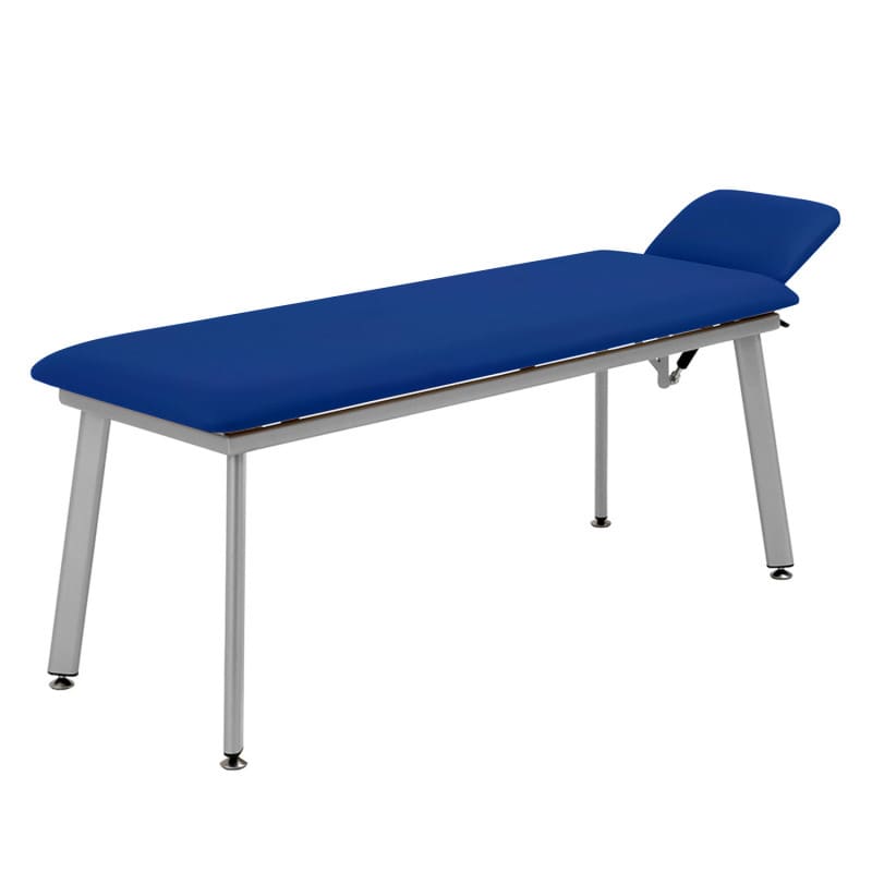 Design-Untersuchungsliege von vorne - schlanke Form, passt in jeden Behandlungsraum - Med-Praxisbedarf